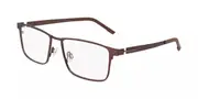 Flexon FLX1007MAG-SET 210 Men's Glasses Brown Size 57 - Private Health Rebate - Blue Light Block Available