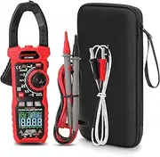 zolyet HT208A/HT208D (Optional) Clamp Meter Multimeter AC Direct t Voltage t Temperature Diode Continui NCV Test Multifunctional Multimeter HT208D