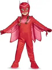 Owlette Deluxe Toddler PJ Masks Jumpsuit with Attached Boot Covers, Medium/3T-4T