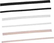 [OATIPHO] Bra Extender 3 Row Bra Band Hook and Eye Soft Extension for Underwear Clothing
