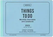 High Tide Planner, 2023, Starts October 2022, Penco Monthly Planner, B6, Blue, Monthly