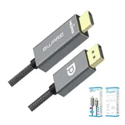 8ware 8W-DPHDMI-1M 1m DisplayPort DP to HDMI Male to Male Adapter Converter Cable Retail Pack