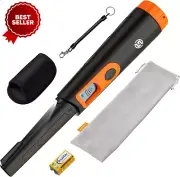 Metal Detector Pinpointer Waterproof 360°Detection Handheld w LCD 3 Modes OTMD08
