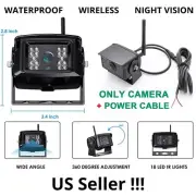 Backup Rear View Camera Wireless AHD Digital Metal For Truck Trailer Bus Caravan