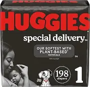 Huggies Special Delivery Hypoallergenic Baby Diapers Size 1, 198 Ct