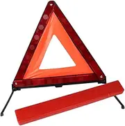 HAWILLOSCH Triangle Road Sign Reflective Safety Warning Sign Kit Car Storage Collapsible Design Universal Visibility