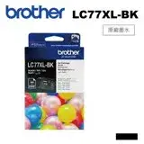 在飛比找遠傳friDay購物精選優惠-Brother LC77XL-BK 黑色 原廠盒裝墨水匣 (