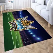 NRL New Gold Coast Titans Rugby League Rectangle Rug