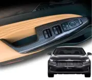 Window Panel Switch Cover For 2020~2021 Kia Cadenza K7 (Carbon)