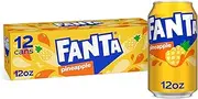Fanta Pineapple Soda Can, 12 x 355 Milliliters