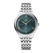 Omega De Ville 41 Small Seconds Chronometer Stainless Steel Green Dial 434.10.41.20.10.001