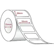 Thermal Direct Labels 50 x 28mm 6 Pack