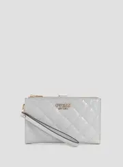 GUESS Women's Grey Laurel Organiser Wallet