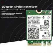 WiFi 6E AX210 Bluetooth 5..2 Wireless Network Card 5374Mbps 2.4Ghz 5Ghz 6Ghz 802.11ax Wifi Adapter for PC Laptop Photo Color