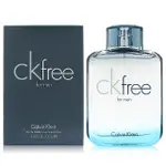 【CALVIN KLEIN】CK FREE 男性淡香水 EDT 100ML(平行輸入)