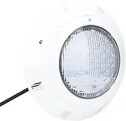 40W AC12V 360 LED White Color Light Underwater Swimming Pool Lights, Made of Plastic Shell, Acid and Alkali Resistant for Park Fountains, Swimming Pools, Waterscape Gardens