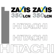 Decal Sticker Set Hitachi ZX350 LCN Digger Excavator Decal Set