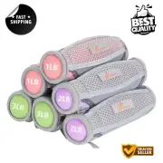 Sportneer Hand Weights, Adjustable Dumbbells with Strap for Workout, Aerobics