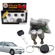 Fit 1993 Mitsubishi Lancer E-Car Door Lock Security Safety Flat Key Cylinder (for: Mitsubishi)