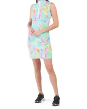 IBKUL Dress Size XS Nessa Seafoam Teal Sleeveless Golf Tennis Pickleball Resort