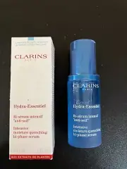 NEW Clarins/Hydra-Essentiel Intensive moisture quenching Bi-phase Serum 1 Oz