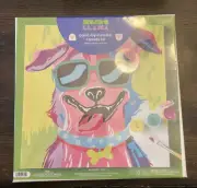 Mondo Llama. paint by number canvas kit (dog Picture) Lot Of 5