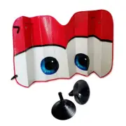 Car Windshield Cover Front Window Big Eyes Visor Summer UV Protector Sunshade (for: Audi)