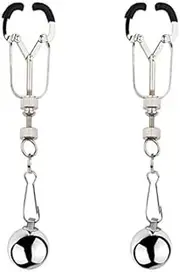 Metal Nipple Clamps Non-Piercing Nipple Clips Sex Nipple Toy Metal Nipple Clamps On Nipple Rings Nipple Rings Sm Nipple Toy For Bondange Role Play