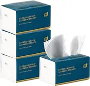 Aturmon Small Facial Tissue -Bag Cover, NOT In Box, Disposable Tissue, Material Native Wood Pulp Fiber COTTON, White Paper 4-Ply, 4 Packs, 480 Sheets per Pack, 1920 Total