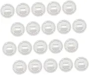 NOLITOY 20pcs Candle Jar Stickers DIY Handmade Dustproof Labels for Scented Candles Durable Easy to Apply Remove for Gifting and Crafting