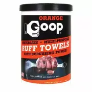 GOOP® Pre-Moistened Orange Ruff Towels (2 Pack)