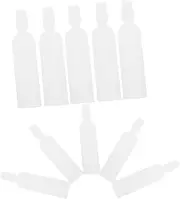 Multipurpose Dosing Bottles 10 Pack Plastic Silicone Dropper Bottles for Accurate Liquid Dispensing