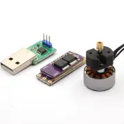 QY3D Upgraded Brushless Motor 1505 2300KV 40A ESC AM32 Firmware Parameter Tuner Conversion Seat Set for Land Rover FMS F