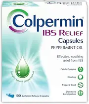 Ibs Bp Relief Peppermint Oil Capsules Pack Of 100