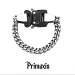 【PRIMAXIS】粗鏈條金屬鎖扣手鏈 鈦鋼古巴項鍊 男生項鍊 項鍊男 嘻哈項鍊 古巴鍊 古巴鏈