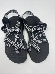 Chaco Z/CLOUD X2 Remix Prairie Black Comfort Sandal Women's size. 6 (gr75)