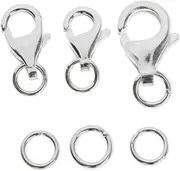 [Hisxrcal] Lobster Claw Clasps for Crafting Key Rings and Jewelry