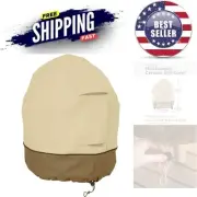 Water-Resistant Ceramic BBQ Grill Cover for Mini Kamado Outdoor 21 Inch