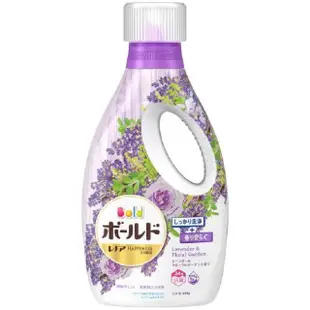 日本 P&G Bold 薰衣草濃縮洗衣精690g 蘭諾合作限定款 柔軟精 洗衣精 可室內曬乾 去味 抗菌