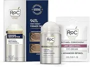 RoC Derm Correxion Advanced Retinol Firming Serum Stick with Antioxidants to Visibly Tighten and Firm Wrinkles and Laugh Lines, 1.0 oz with Retinol Eye Cream Packette