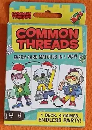 Mattel Common Threads Family Card Matching Game