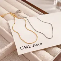 在飛比找momo購物網優惠-【UME.Acce】細蛇骨鍊純銀手鍊(S925純銀 純銀 手