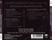 BACH,J.S.:SOLO CANTATAS FOR BASS BWV 56,82 & 158 NEW CD