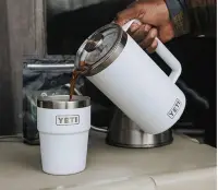 在飛比找Yahoo!奇摩拍賣優惠-【美國代購】YETI冰壩杯官網正貨 34/64oz 法式咖啡