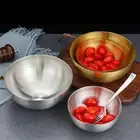 1Pcs Food Container Mixing Stainless Steel Bowl Tableware Dish