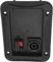 Milisten Stage Speaker Terminal Board Multifunctional Connector Rectangular Power Terminal Plates Banquets Meetings Settings