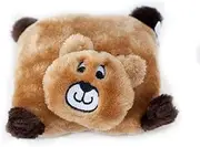 ZippyPaws Squeakie Pads Bear 16 X 12.5cm, Brown, Bear