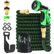 Expandable Garden Hose - 10 Spray Nozzle, Lightweight Kink-Free For Garden AU