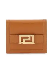 Versace Greca Goddess Leather Wallet