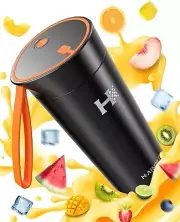 Portable Blender Haimmy Stainless Steel Travel Blender for Shakes and Smoothi...